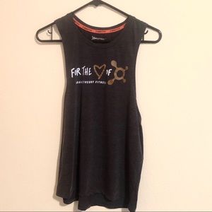 Orangetheory Graphic Dark Grey Muscle Tank